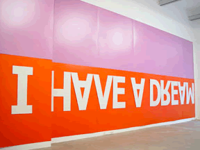  Maya Schindler, I HAVE A DREAM, 2005 Formica